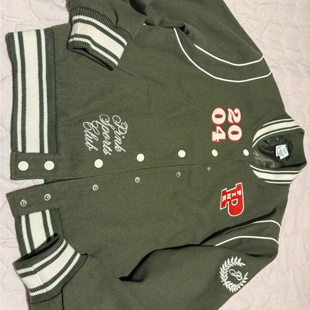 PINK Victoria's Secret Olive Jacket